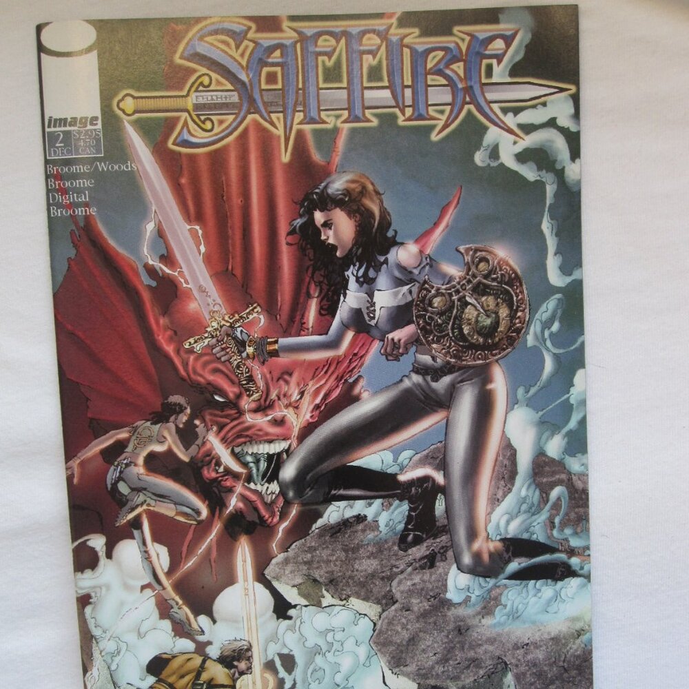 2000 Image Comic Book: Saffire #2